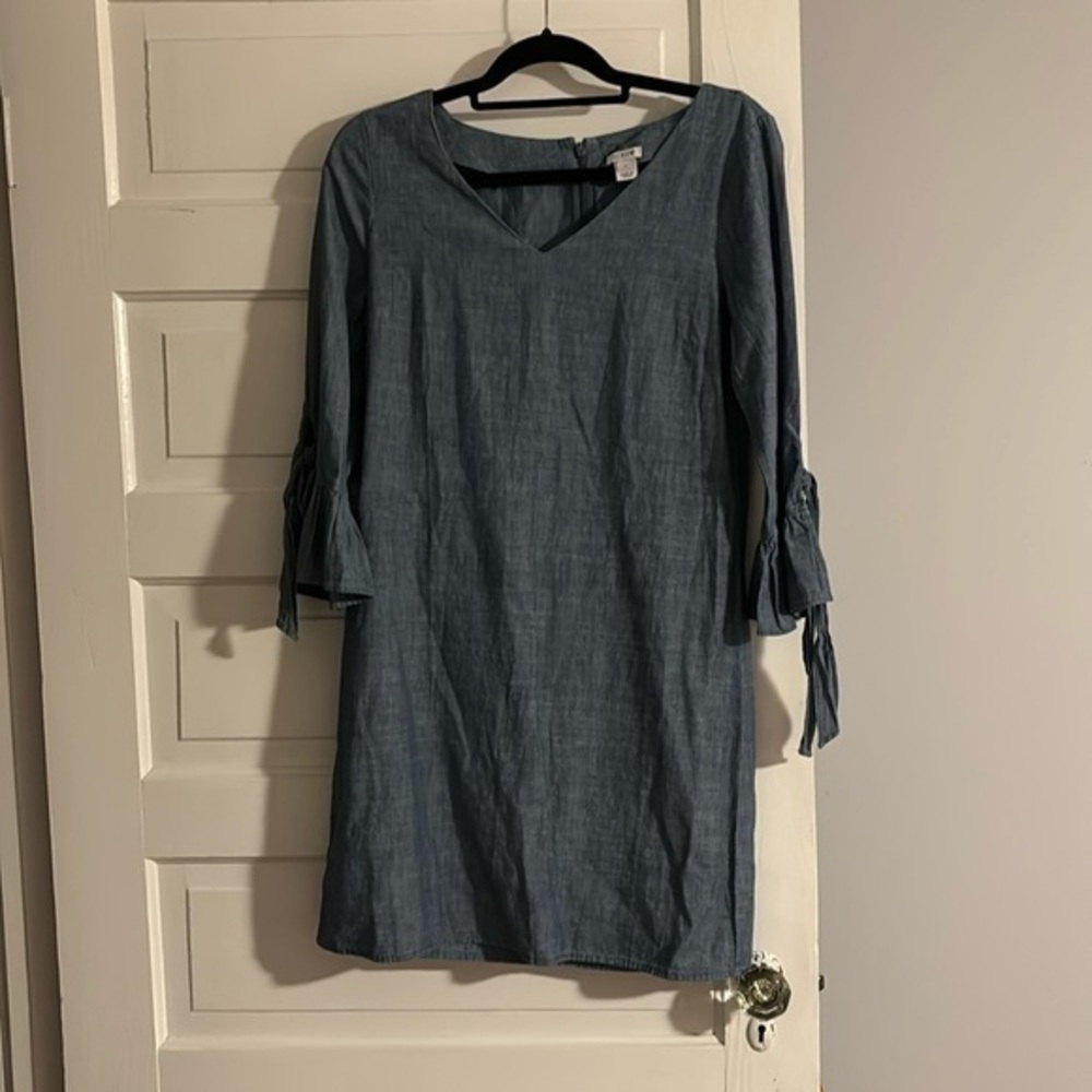 NWT J. crew Denim Dress